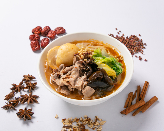 （白）ラム肉麻辣湯