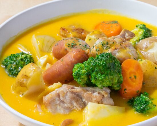 【3/4日分の野菜!ゴロゴロ野菜のごちそうスープ】ベジブロ